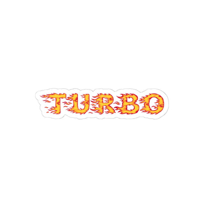 Turbo Bubble Stickers