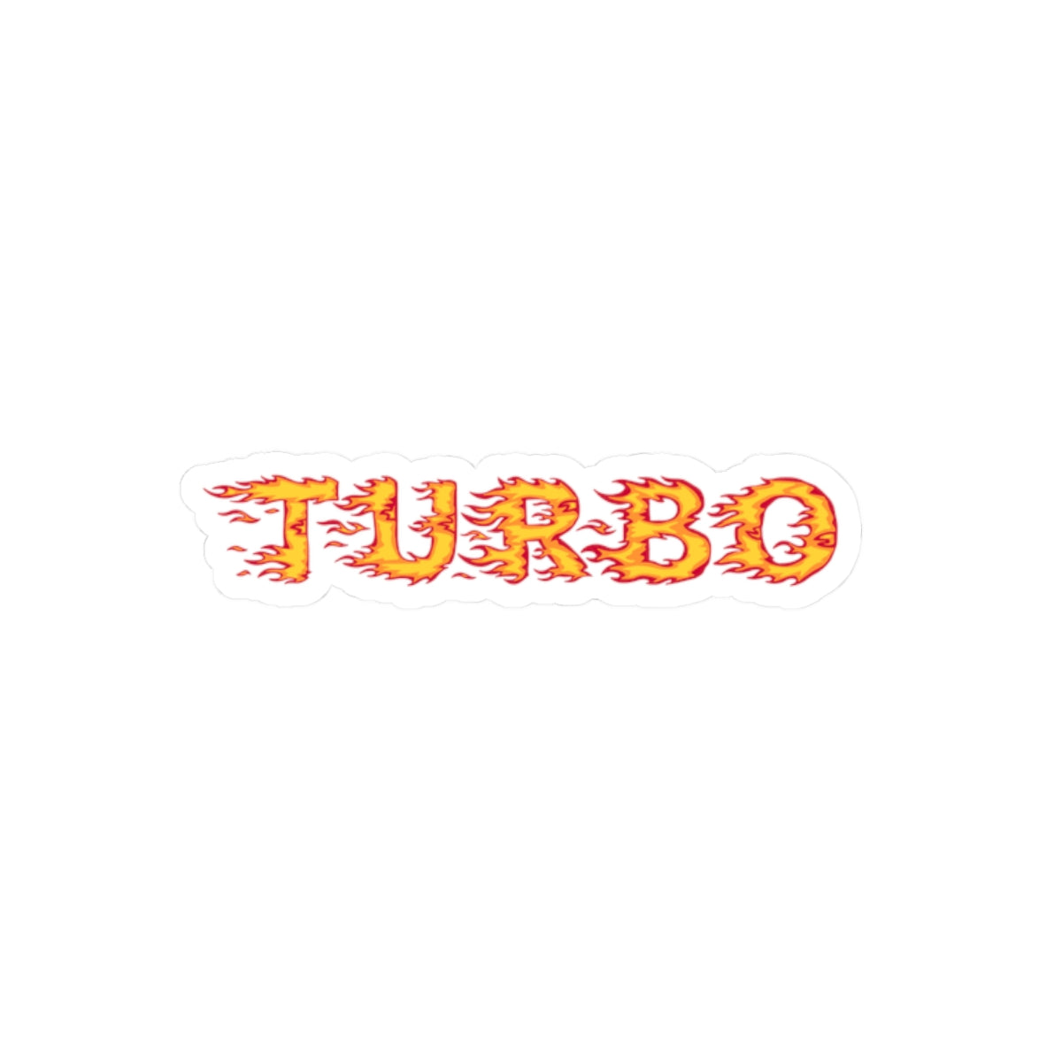 Turbo Bubble Stickers