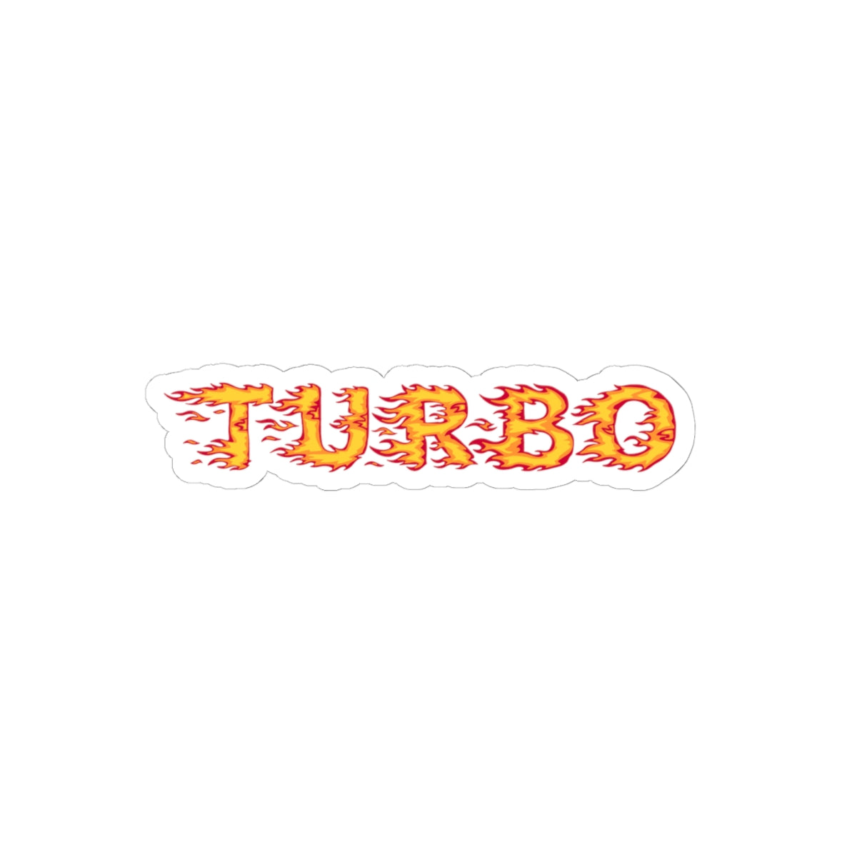 Turbo Bubble Stickers